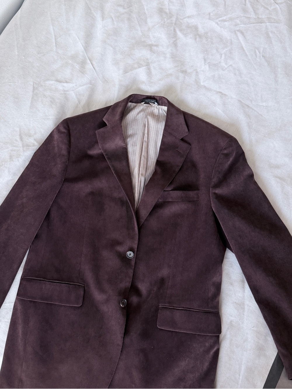 Ralph Lauren Dark Brown Velvet Blazer Jacket
